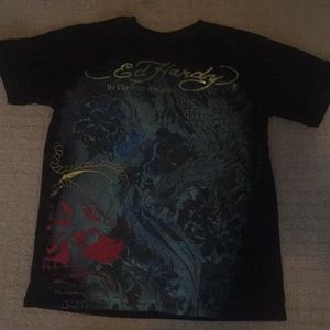 Large men's tshirt. Ed Hardy by Christian Audigier